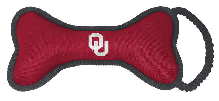 Oklahoma Sooners | NCAA Officially Licensed | Bone Dog Toy