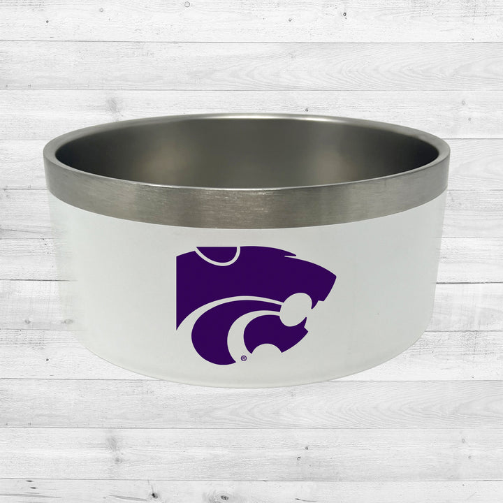 Kansas State Wildcats | NCAA Officially Licensed | 32 Oz Food & Water Bowl