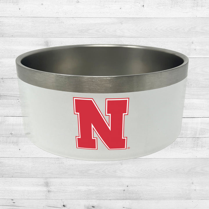 Nebraska Cornhuskers | NCAA Officially Licensed | 32 Oz Food & Water Bowl
