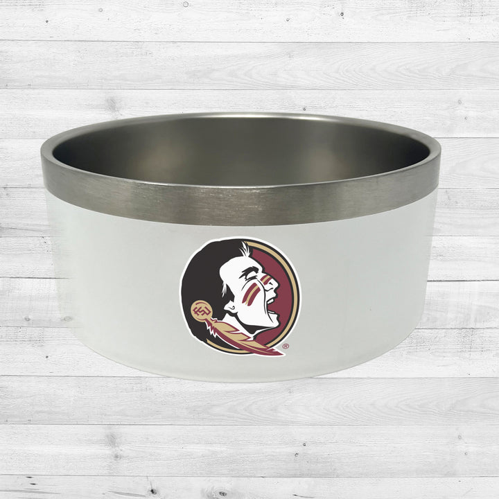 Florida State Seminoles | NCAA Officially Licensed | 32 Oz Food & Water Bowl