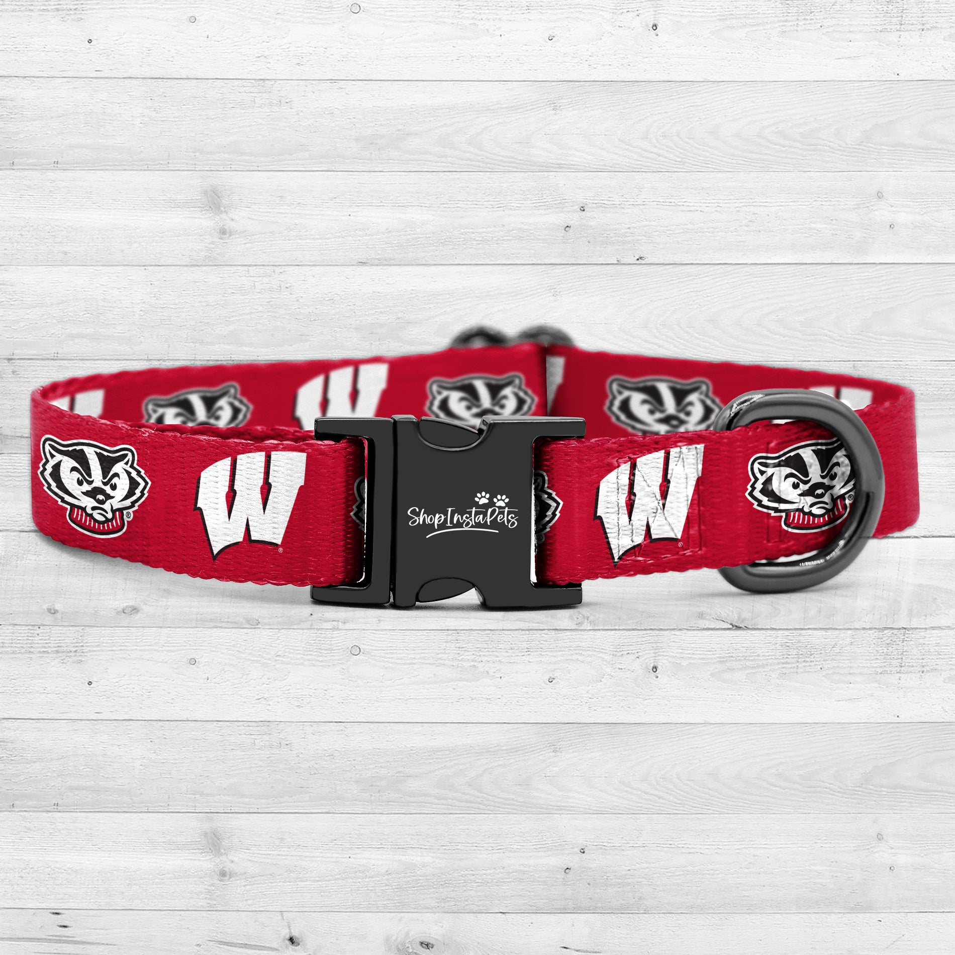 NCAA Wisconsin Badgers Collegiate Dog Leash - Team Spirit For Your Pup (Large 6-Foot)
