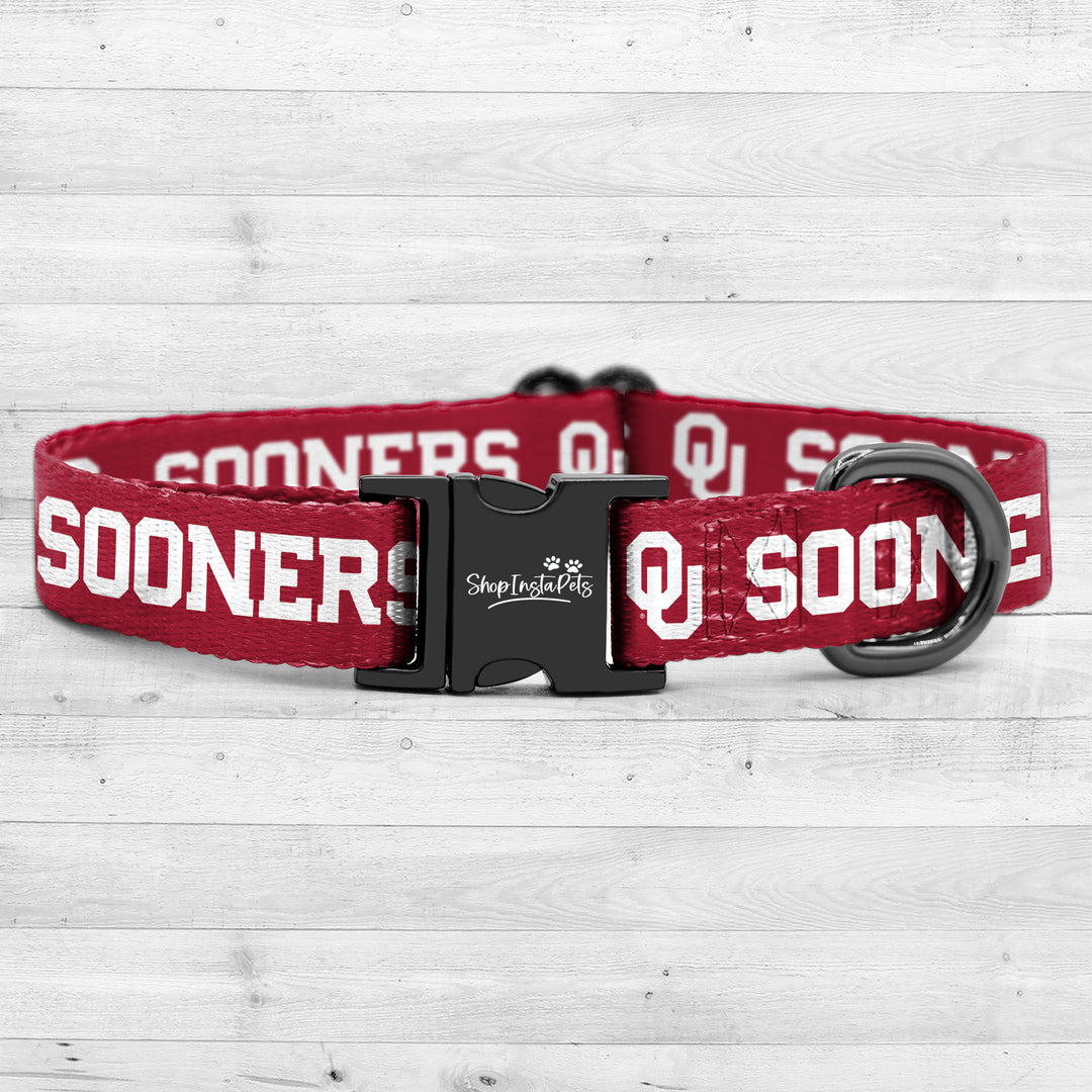 Oklahoma Sooners | NCAA Officially Licensed | Pet Collar
