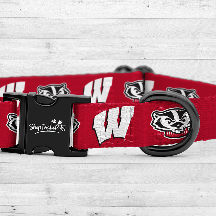 Wisconsin Badgers | NCAA Officially Licensed | Pet Collar