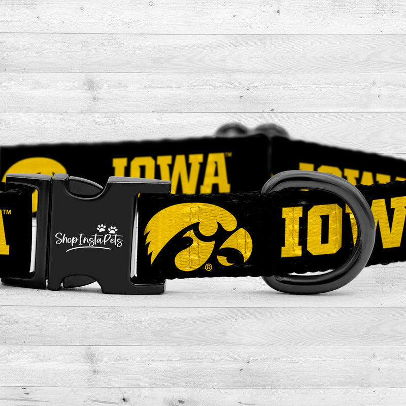 Iowa Hawkeyes | NCAA Officially Licensed | Pet Collar