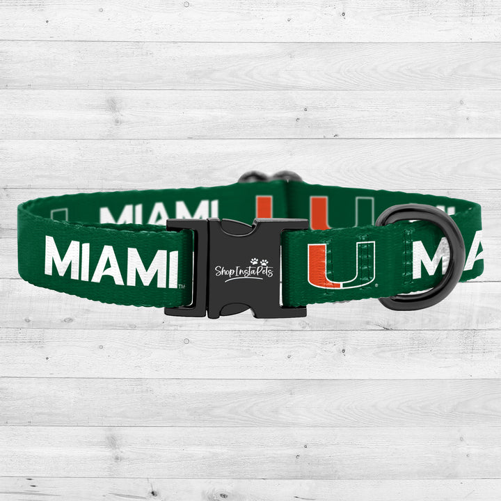 Miami Hurricanes | NCAA Officially Licensed | Pet Collar