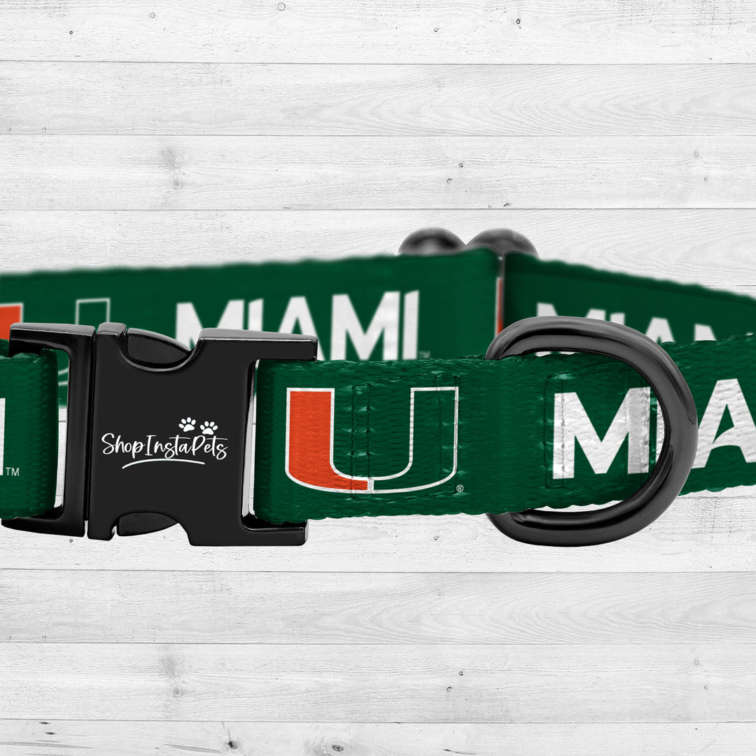 Miami Hurricanes | NCAA Officially Licensed | Pet Collar