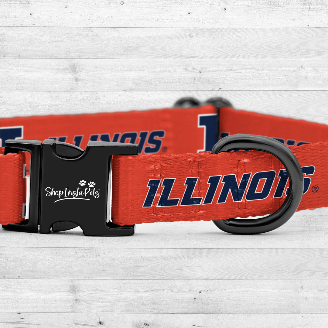 Illinois Fighting Illini | NCAA Officially Licensed | Pet Collar
