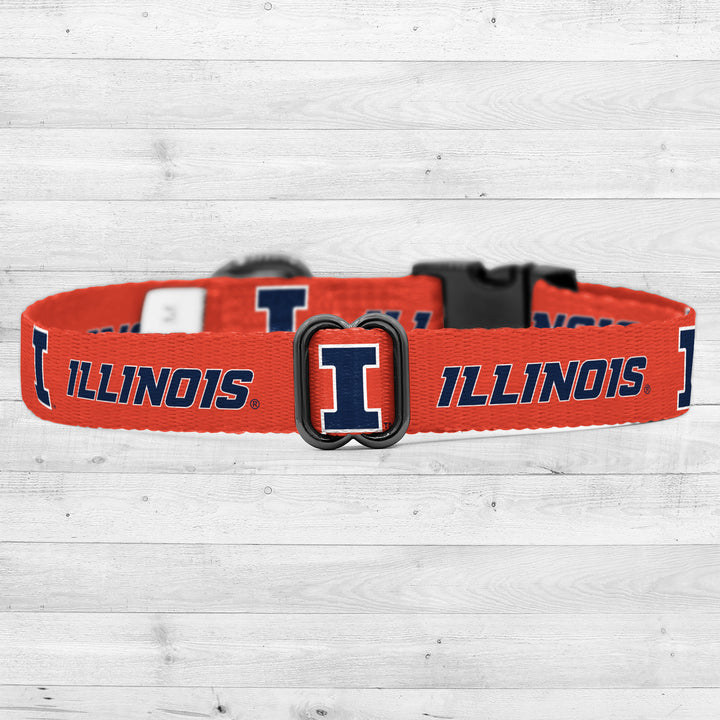 Illinois Fighting Illini | NCAA Officially Licensed | Pet Collar