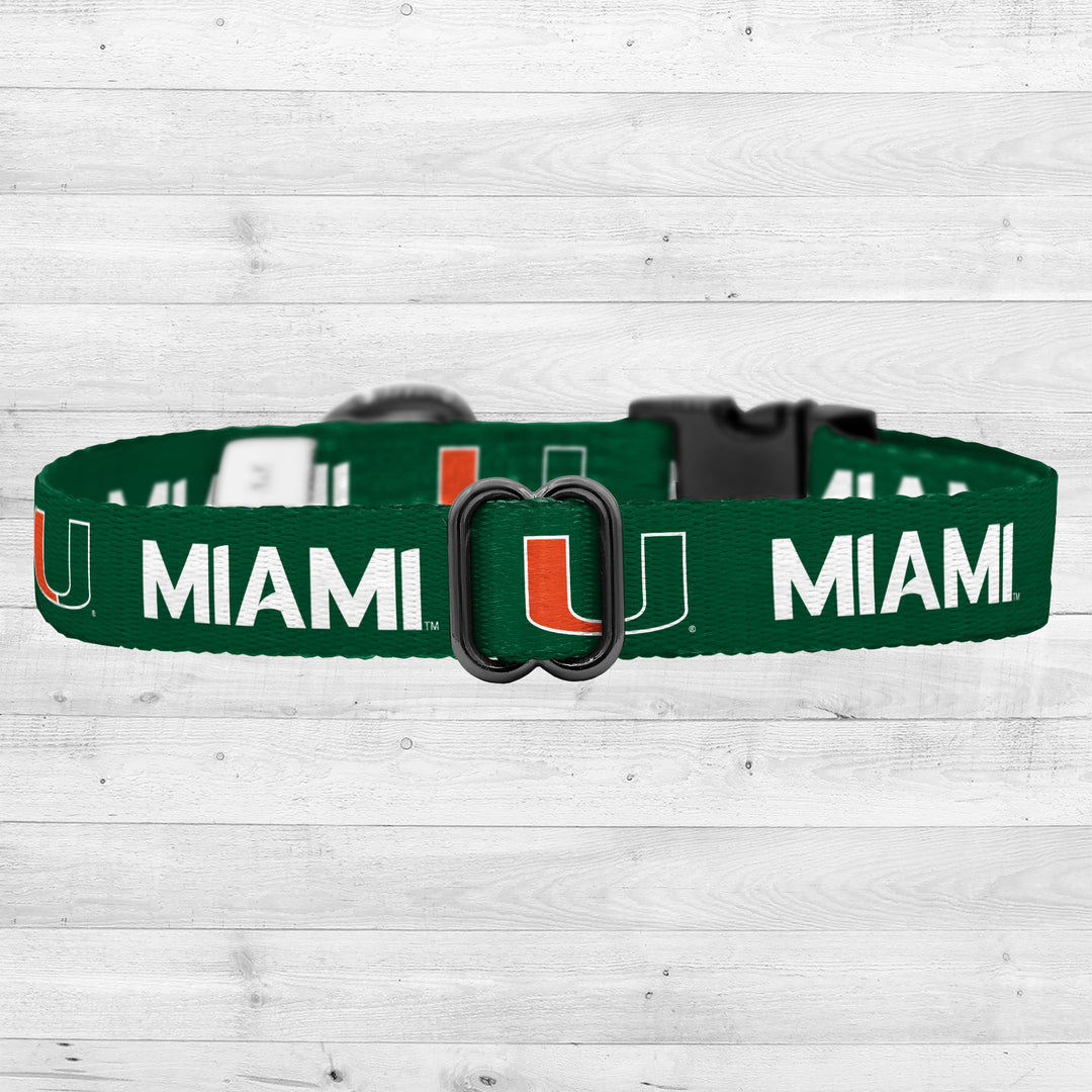 Miami Hurricanes | NCAA Officially Licensed | Pet Collar