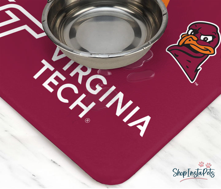 Virginia Tech Hokies | NCAA Officially Licensed | Food & Water Mat