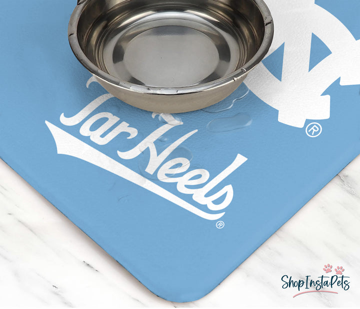 UNC Tar Heels | NCAA Officially Licensed | Food & Water Mat