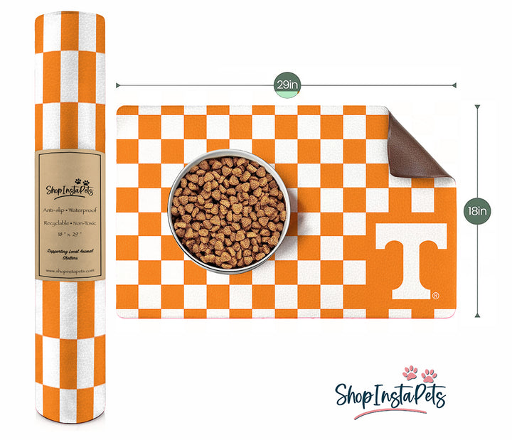 Tennessee Volunteers | NCAA Officially Licensed | Food & Water Mat