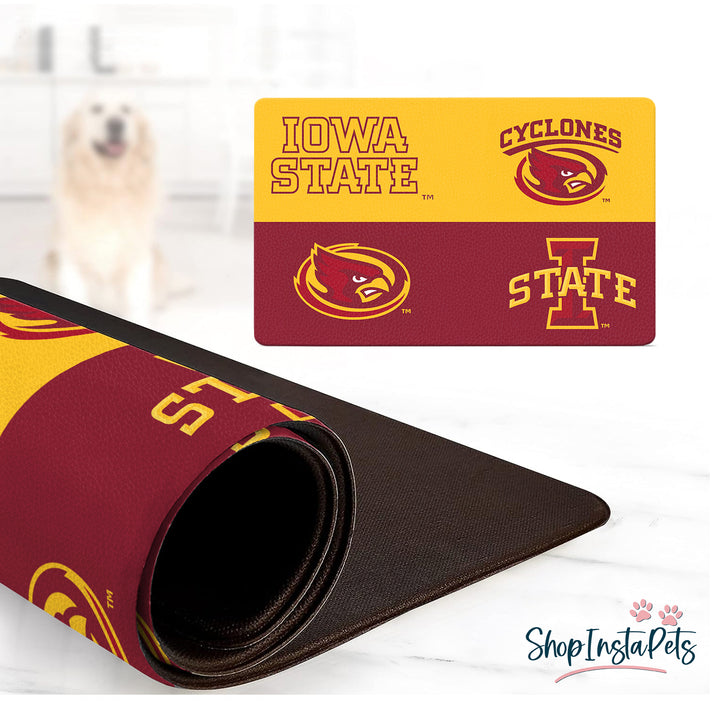 Iowa State Cyclones | NCAA Officially Licensed | Food & Water Mat