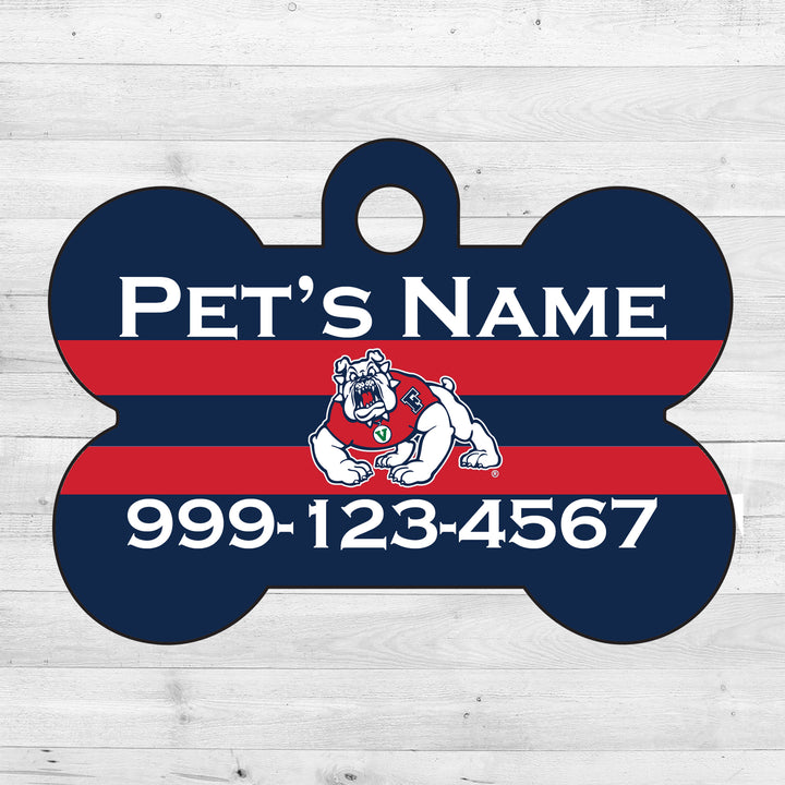 Fresno State Bulldogs | NCAA Officially Licensed | Dog Tag 1-Sided