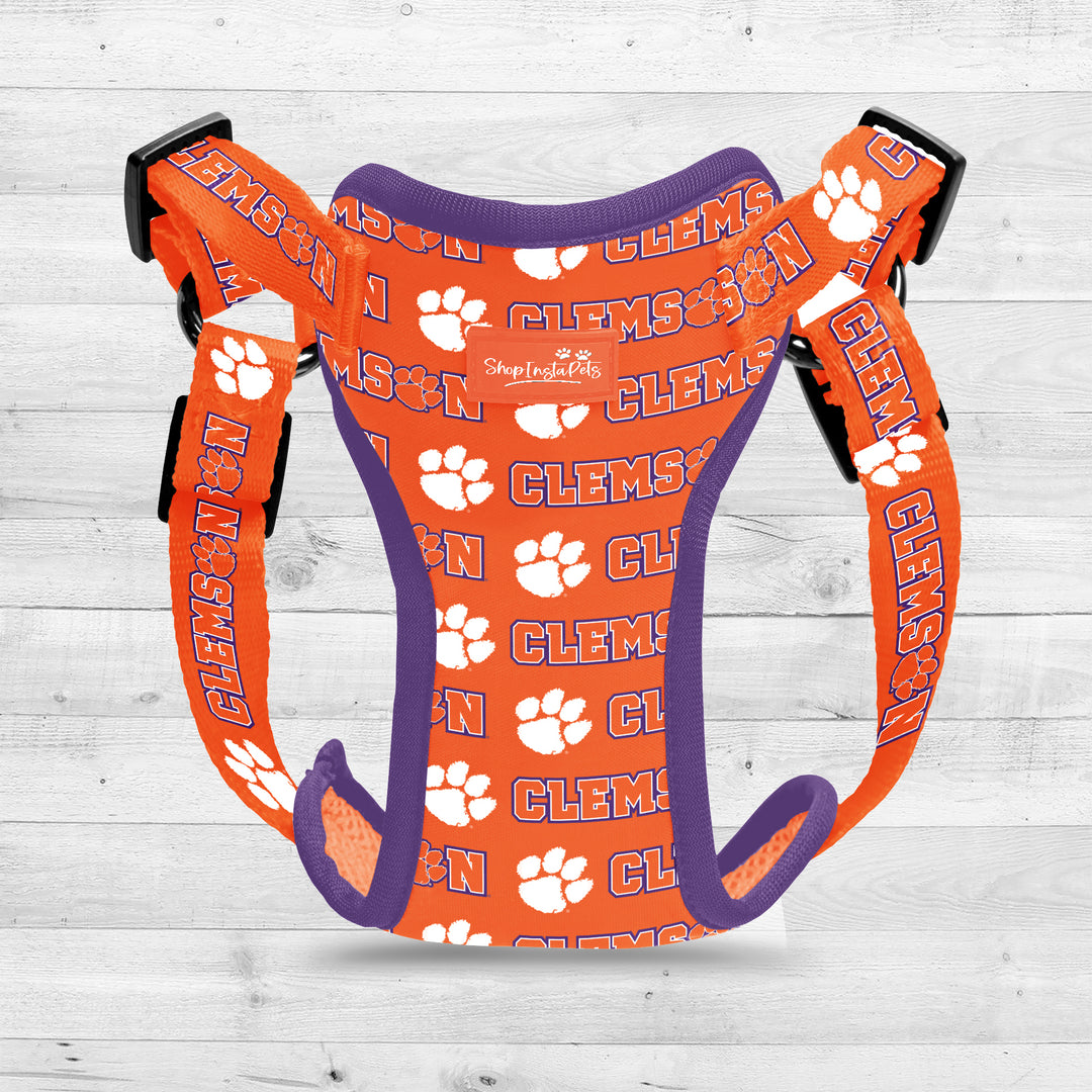 Clemson Tigers | NCAA Officially Licensed | Dog Harness