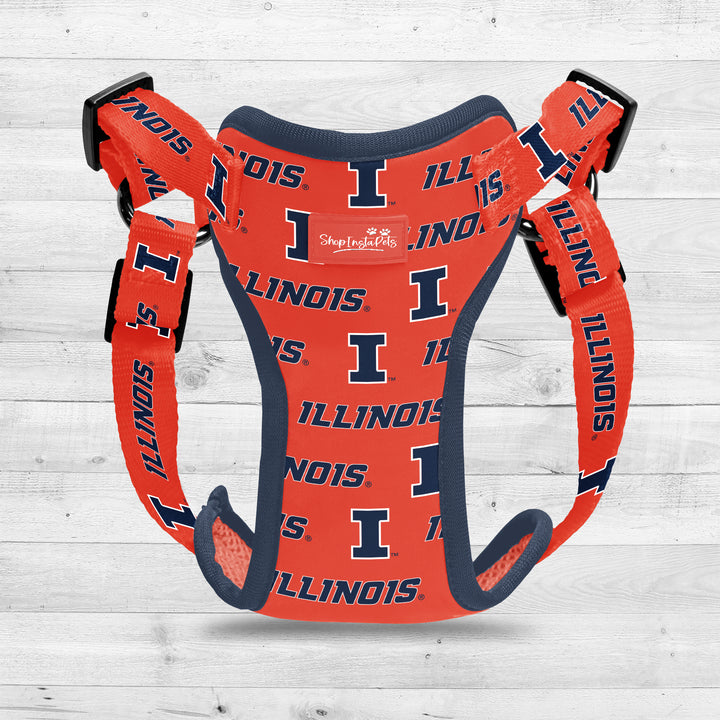 Illinois Fighting Illini | NCAA Officially Licensed | Dog Harness
