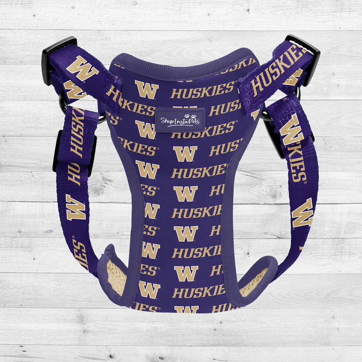 Washington Huskies | NCAA Officially Licensed | Dog Harness
