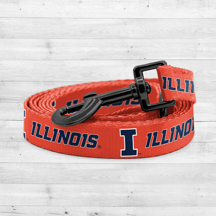Illinois Fighting Illini | NCAA Officially Licensed | 6 Ft Dog Leash