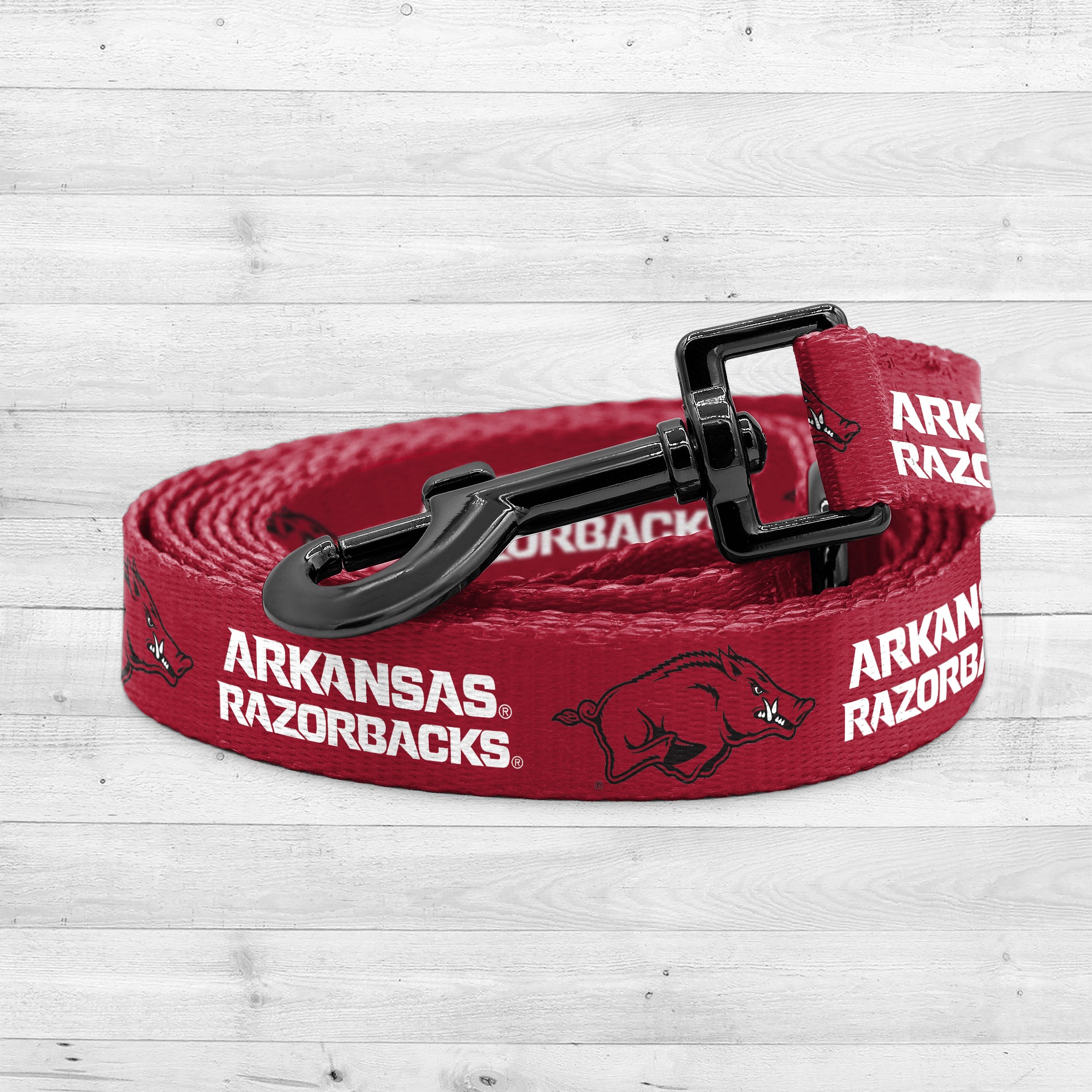 Arkansas razorback dog collar best sale