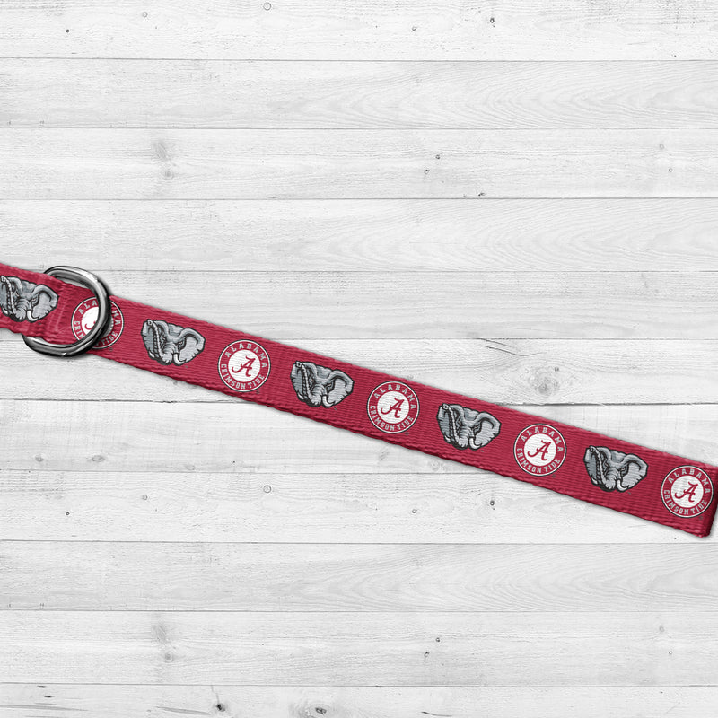 Alabama Crimson Tide | NCAA Officially Licensed | Pet Collar & Leash Combo
