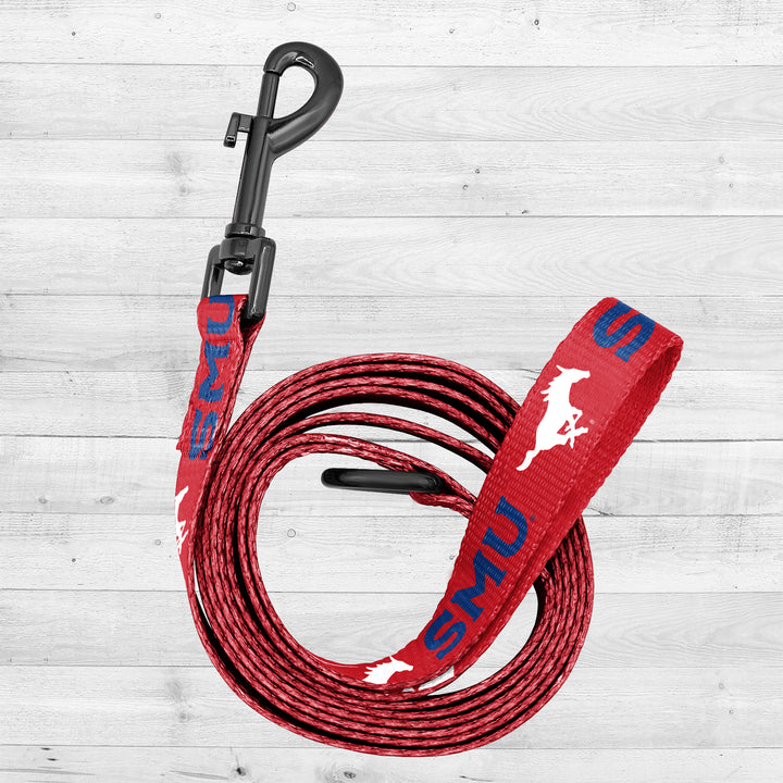 SMU Mustangs | NCAA Officially Licensed | 6 Ft Dog Leash