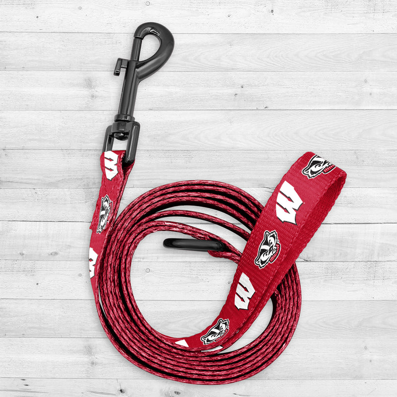 Wisconsin Badgers | NCAA Officially Licensed | Dog Leash