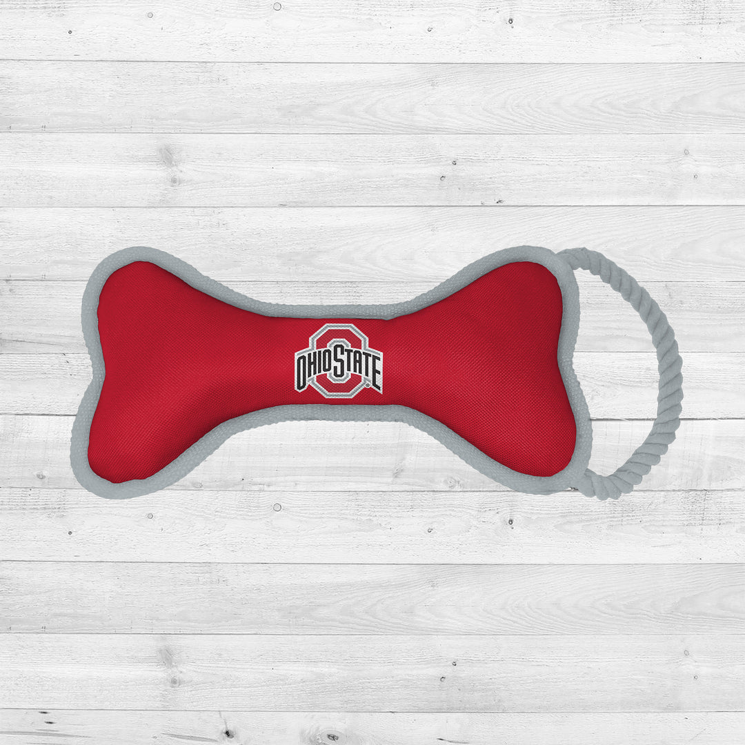 Ohio State Buckeyes | NCAA Officially Licensed | Bone Dog Toy