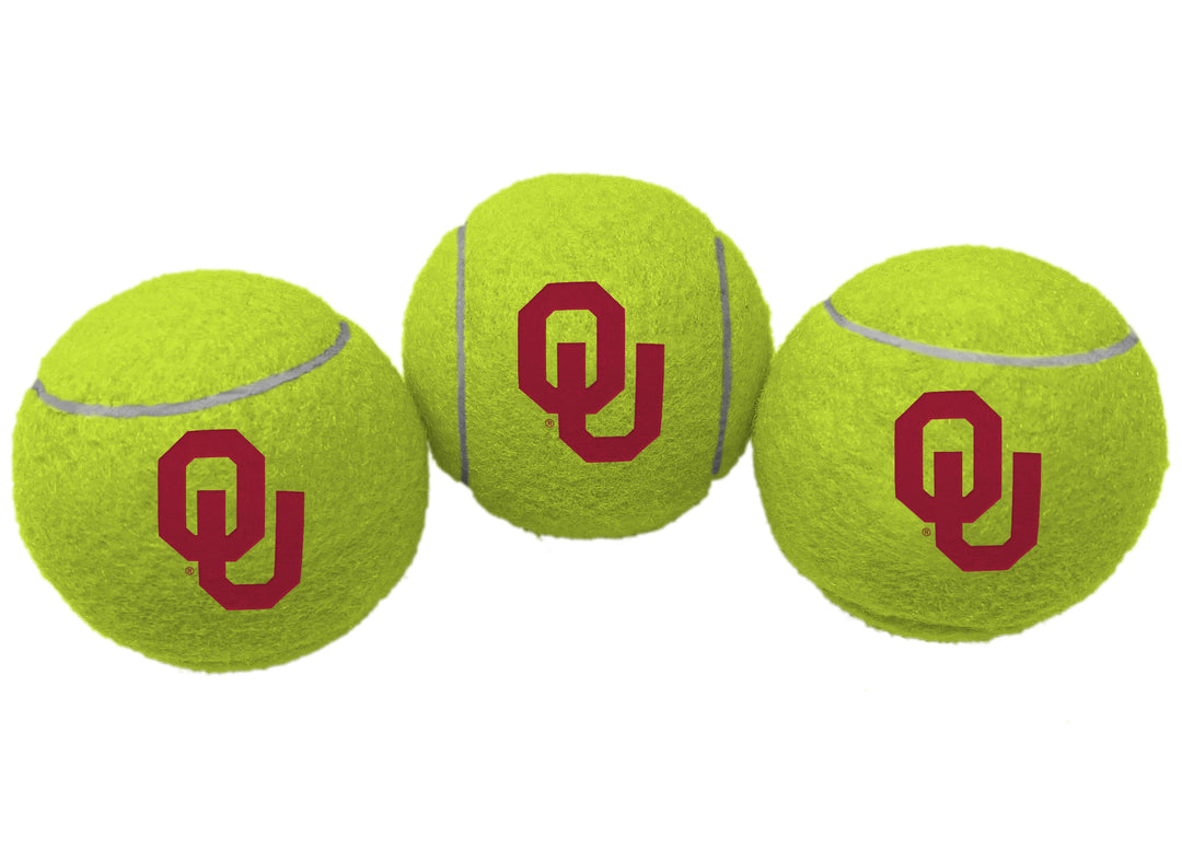Oklahoma Sooners | NCAA Officially Licensed | Tennis Ball 3 Pack