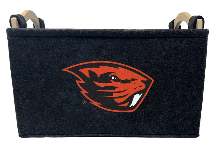 Oregon State Beavers | NCAA Officially Licensed | Toy Basket | Perfect for Home Decor & Dog Toys