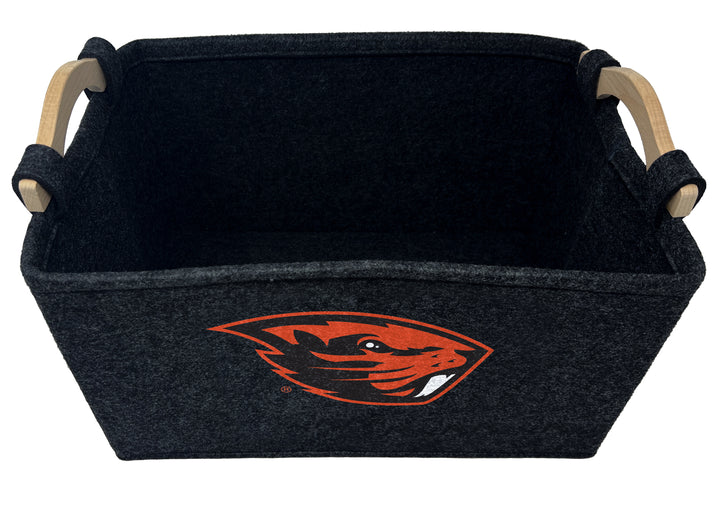 Oregon State Beavers | NCAA Officially Licensed | Toy Basket | Perfect for Home Decor & Dog Toys