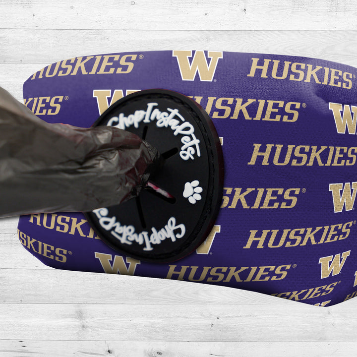 Washington Huskies | NCAA Officially Licensed | Poop Bag Holder