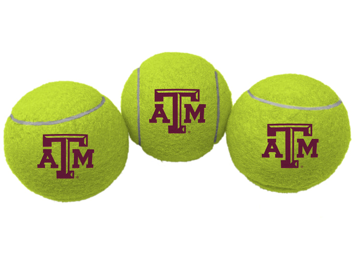 Texas A&M Aggies | NCAA Officially Licensed | Tennis Ball 3 Pack