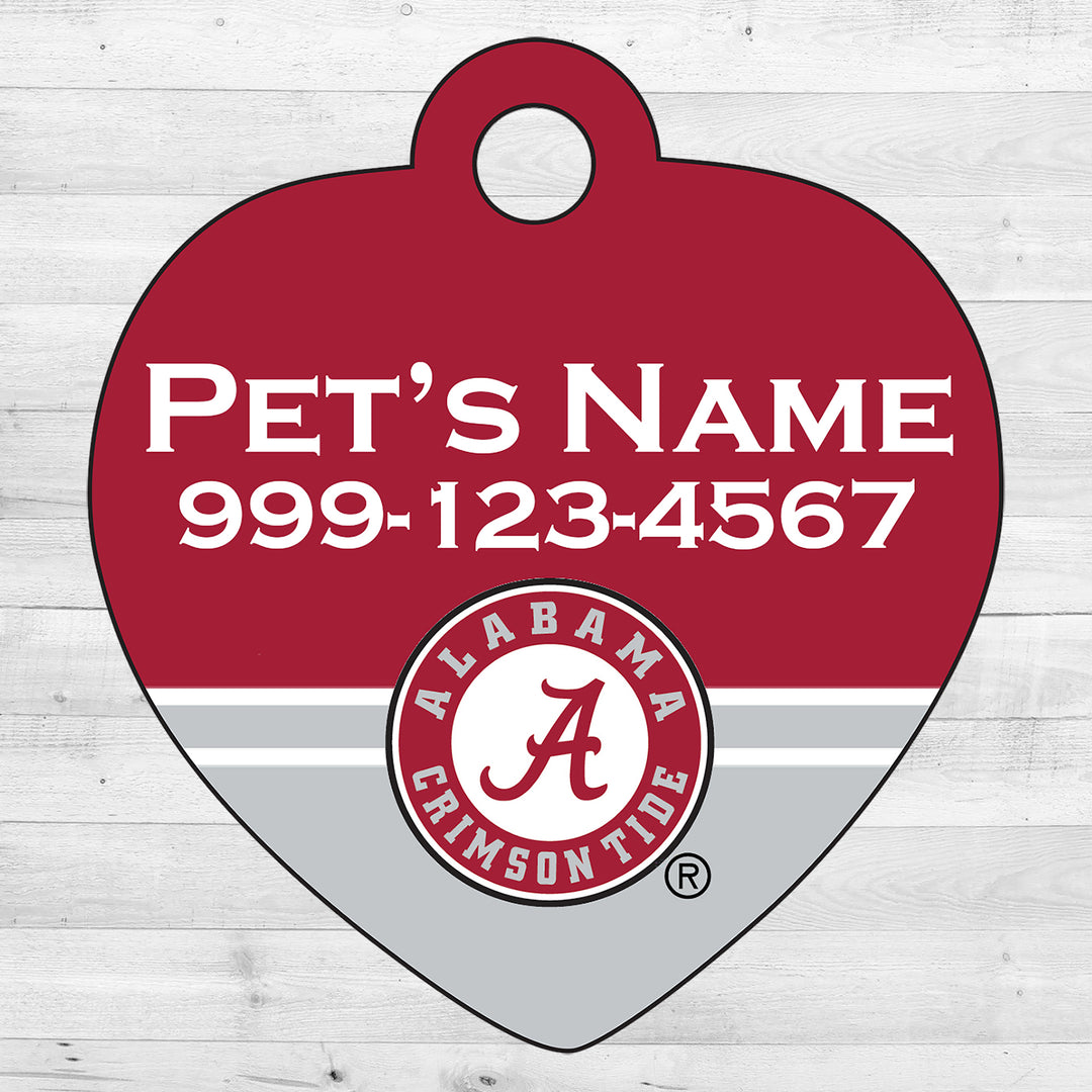 Alabama Crimson Tide | NCAA Officially Licensed | Dog Tag 1-Sided
