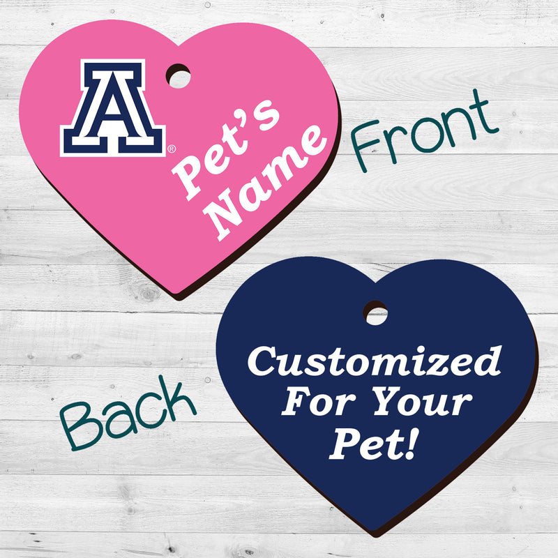 Arizona Wildcats | NCAA Officially Licensed | Pet Tag 2-Sided