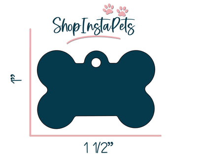 Minnie Mouse | Olive Polka Dots | Dog Tag 2-Sided