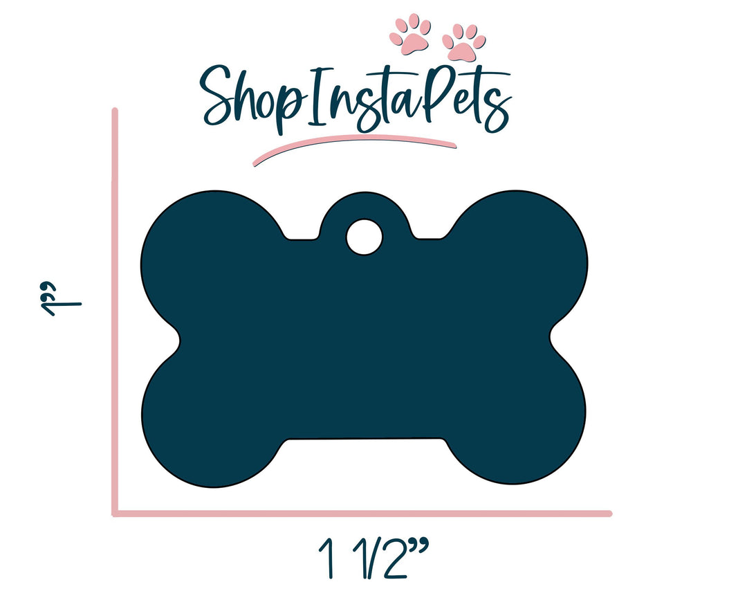 Minnie Mouse | Bow Pink | Dog Tag 2-Sided