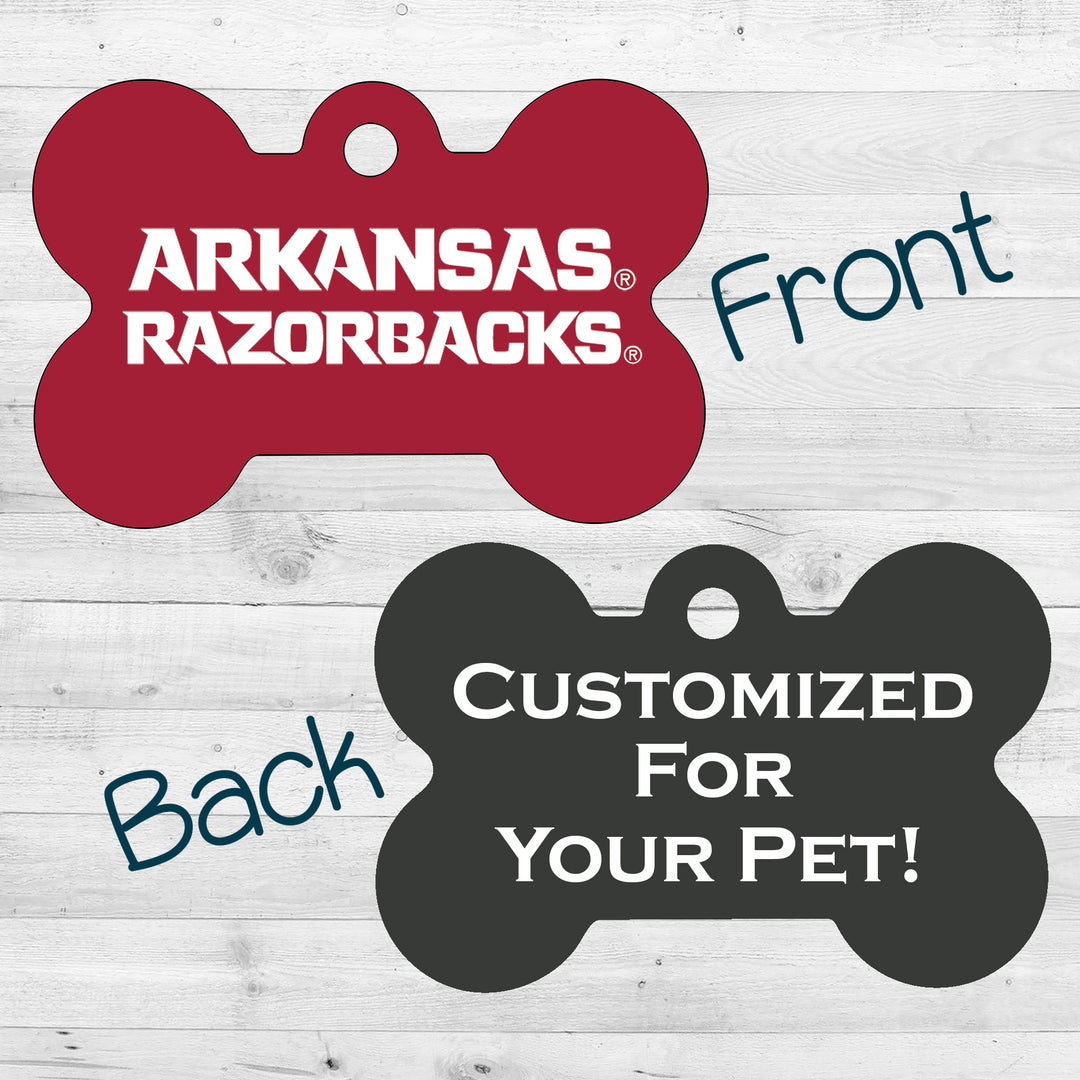Arkansas Razorbacks | NCAA Officially Licensed | Dog Tag 2-Sided