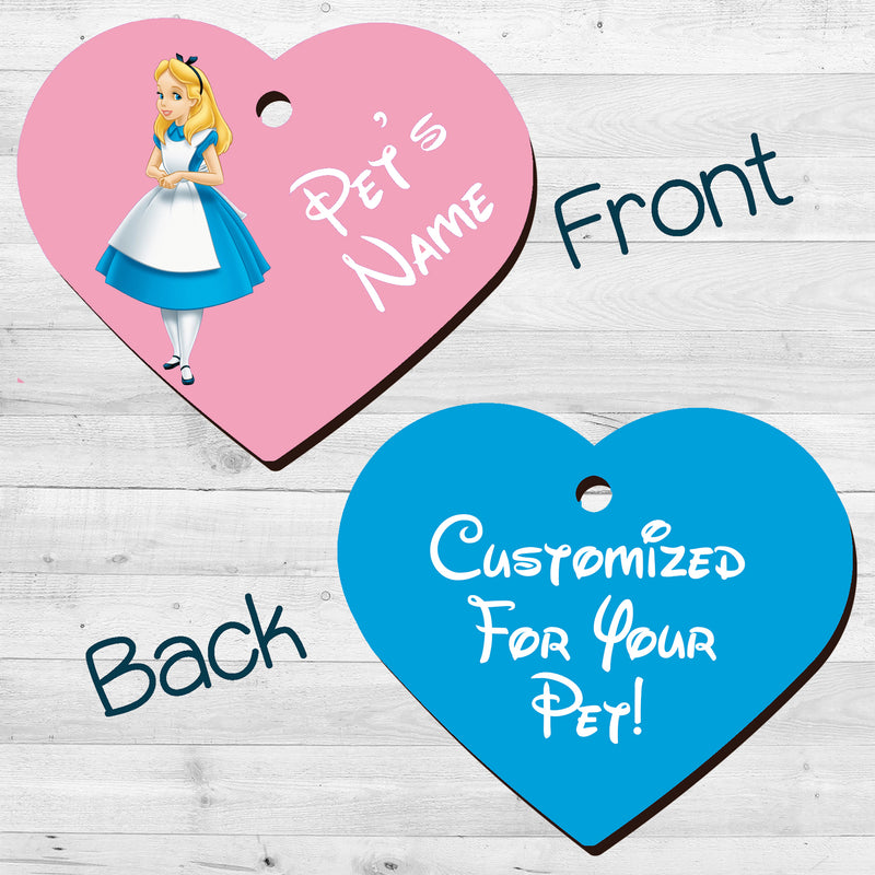 Alice in Wonderland | Alice | Pet Tag 2-Sided
