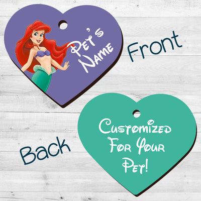 The Little Mermaid | Ariel | Pet Tag 2-Sided
