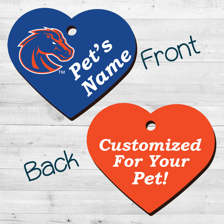 Boise State Broncos | NCAA Officially Licensed | Pet Tag 2-Sided