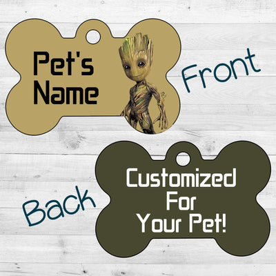 Guardians of the Galaxy | Baby Groot | Dog Tag 2-Sided