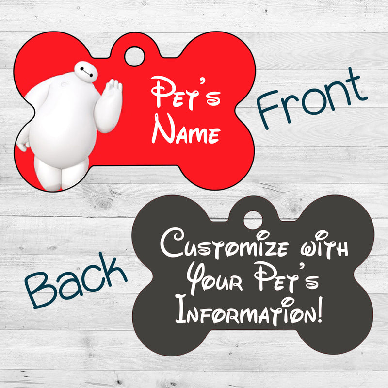 Big Hero 6 | Baymax | Dog Tag 2-Sided