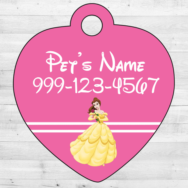 Beauty & the Beast | Belle | Dog Tag 1-Sided