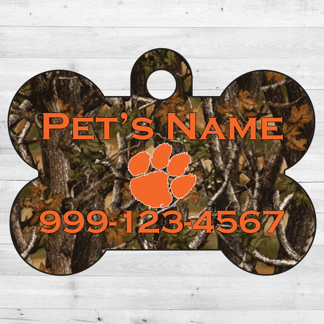 Clemson Tigers | NCAA Officially Licensed | Dog Tag 1-Sided