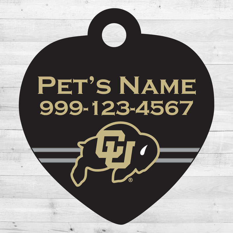Colorado Buffaloes | NCAA Officially Licensed | Pet Tag 1-Sided