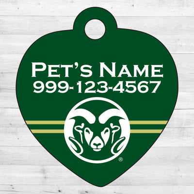 Colorado State Rams | NCAA Officially Licensed | Pet Tag 1-Sided