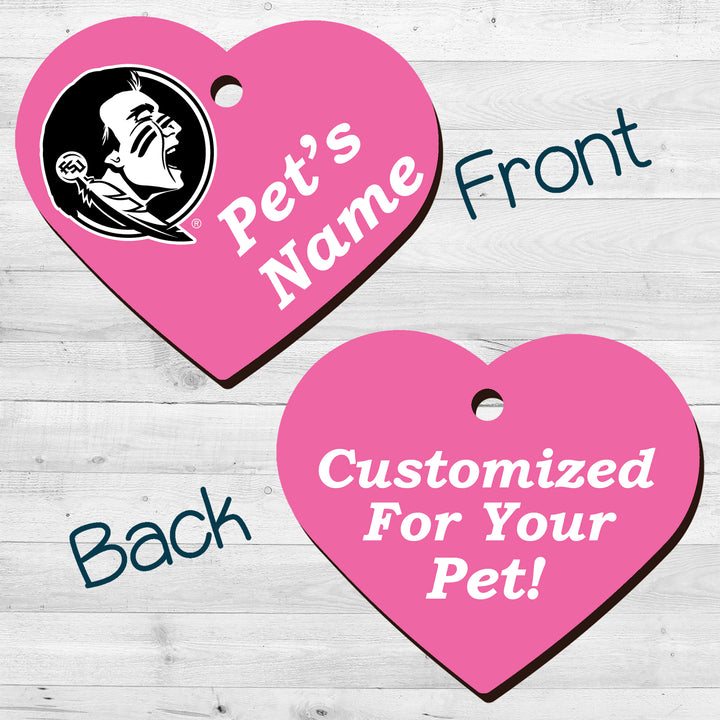 Florida State Seminoles | NCAA Officially Licensed | Pet Tag 2-Sided