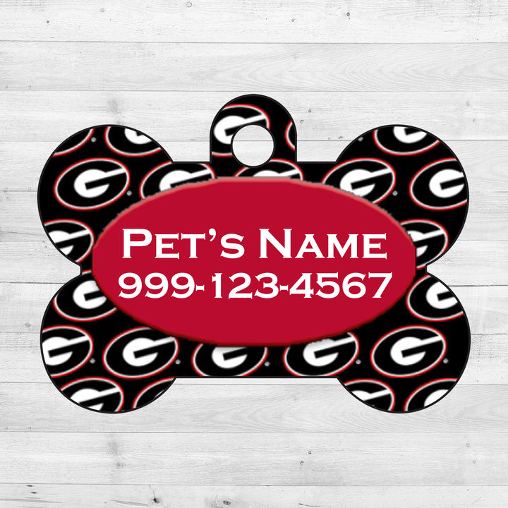 Georgia Bulldogs | NCAA Officially Licensed | Dog Tag 1-Sided