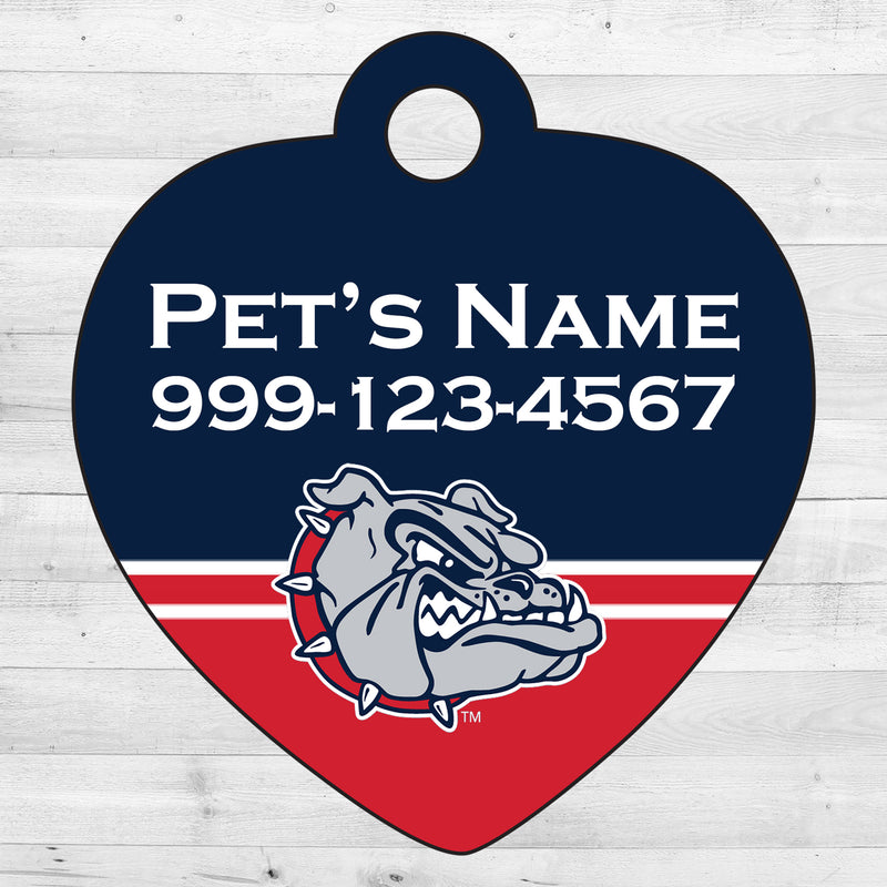 Gonzaga Bulldogs | NCAA Officially Licensed | Pet Tag 1-Sided