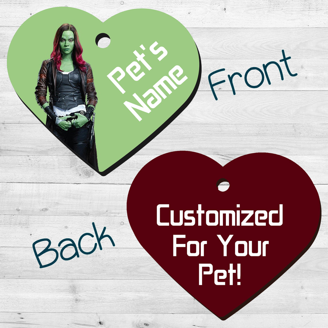 Guardians of the Galaxy | Gamora | Pet Tag 2-Sided